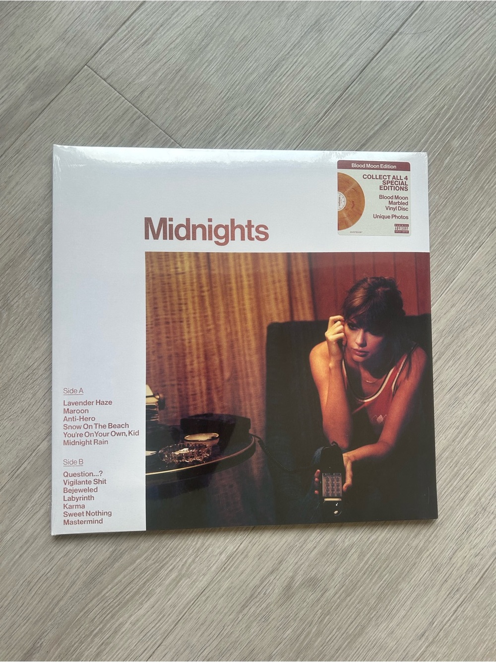Taylor Swift Midnights Blood Moon Vinyl
